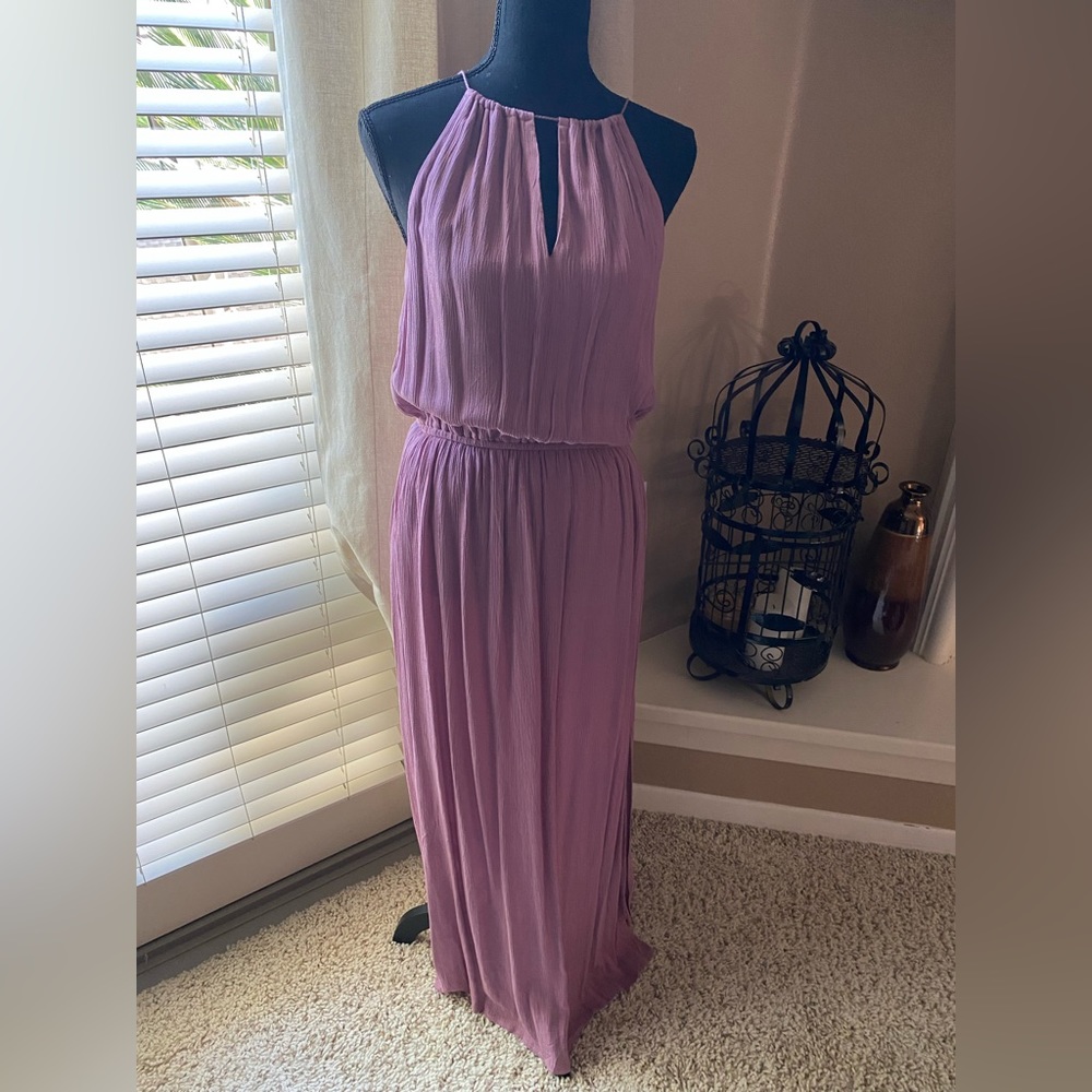 Justfab maxi pink dress